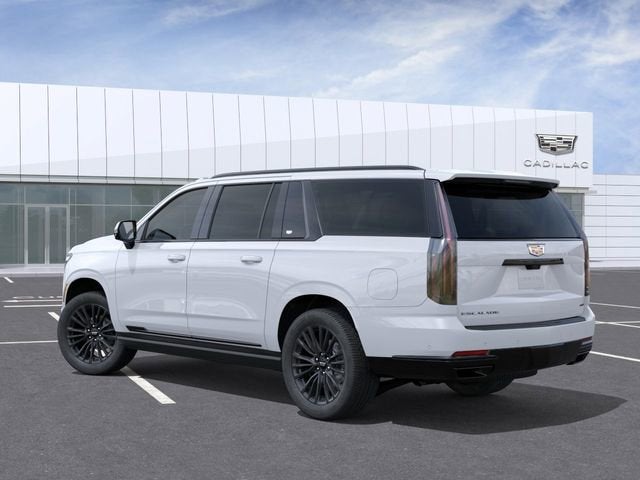2026 Cadillac Escalade ESV — rear three-quarter view